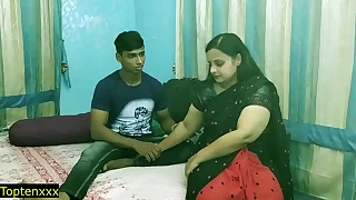 Indian teen old bean fucking his sexy hot bhabhi secretly at home &excl;&excl; Best indian teen sex